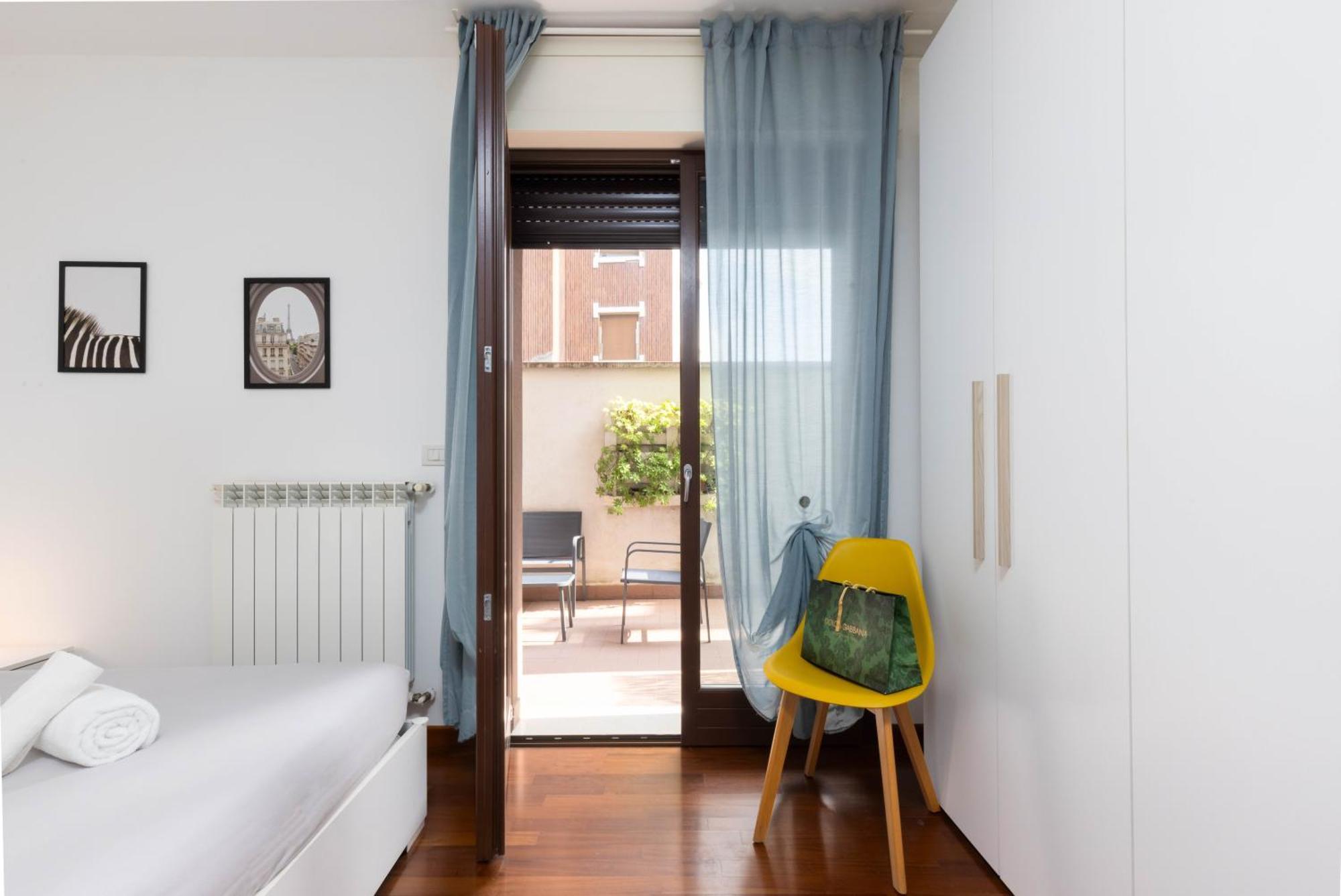 Appartamento Terrace Milan Con Parcheggio Incluso Esterno foto