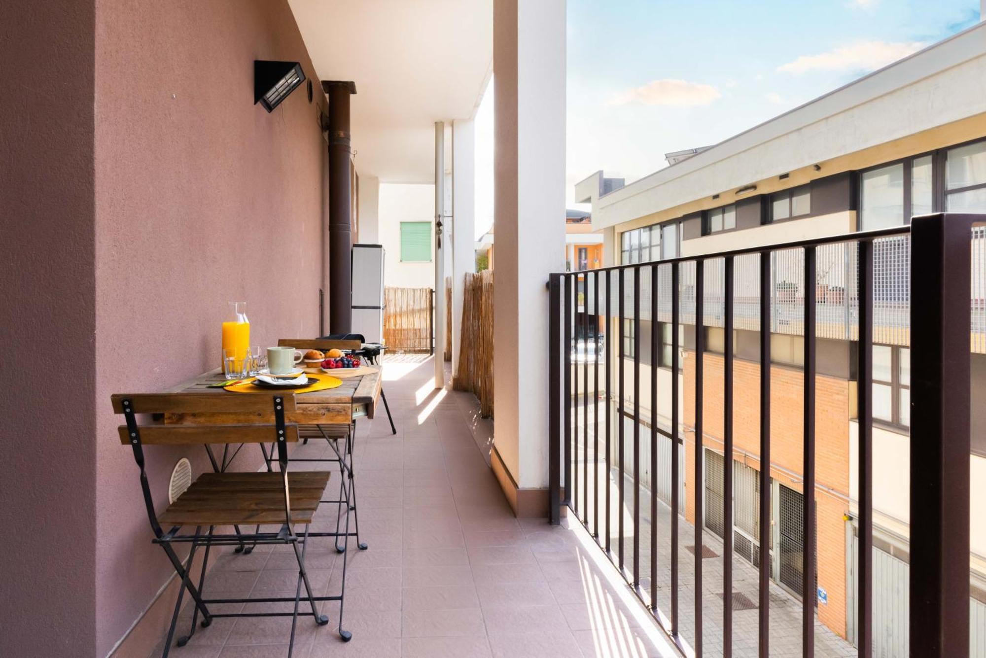 Appartamento Terrace Milan Con Parcheggio Incluso Esterno foto