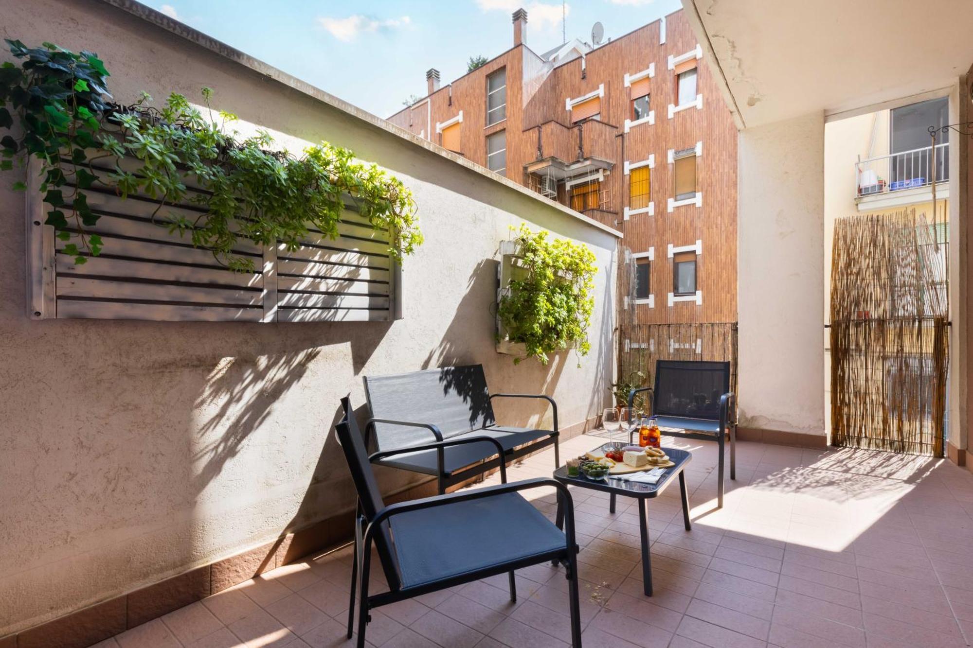 Appartamento Terrace Milan Con Parcheggio Incluso Esterno foto